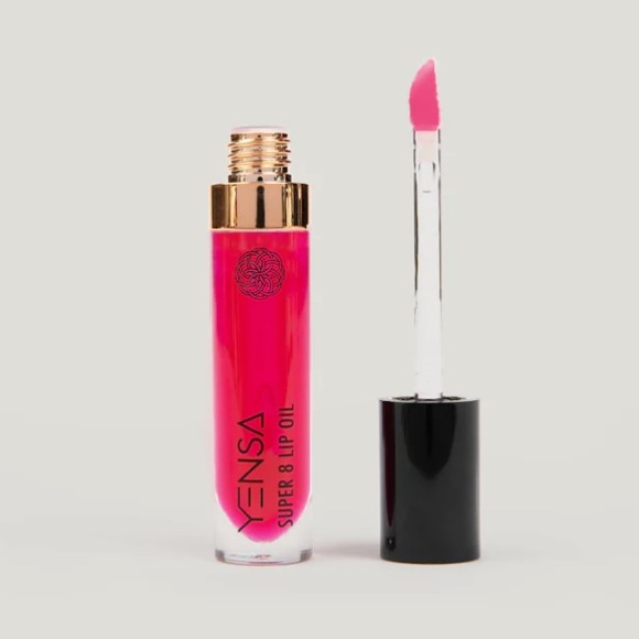 Yensa Super 8 Luxe Lip Oil Lipgloss in Pink Shine BNIB - Picture 3 of 16